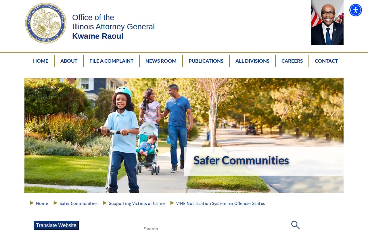 Illinois VINE statewide custody alerts for Monroe County arrests
